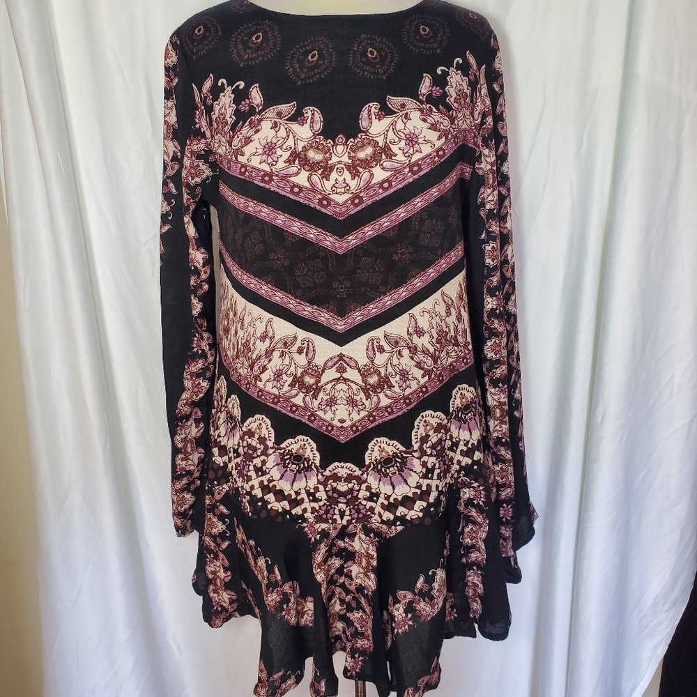 Free People Smooth Talker Boho Mini Dress